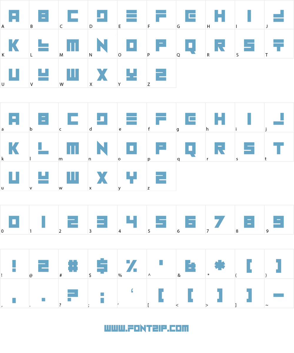 Nu Home Font Character